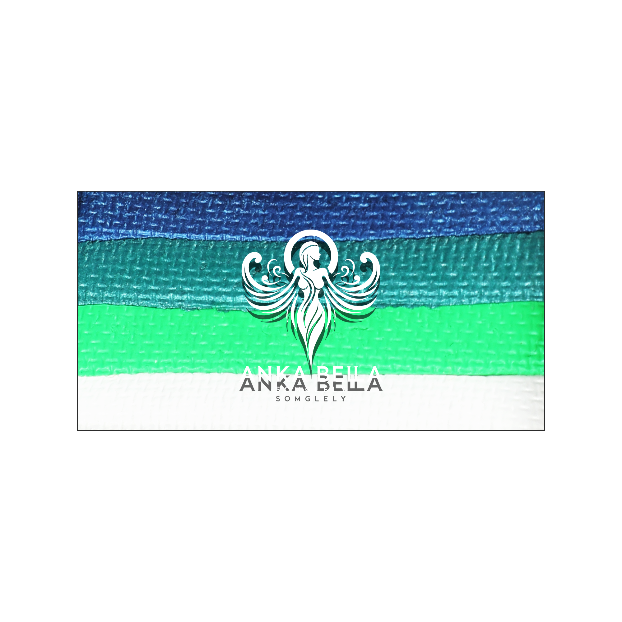 Ocean Green Wind 7 Face paint, Anka bella