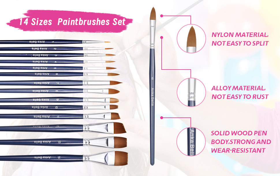 (Free beginner tutorials)Face painting material package