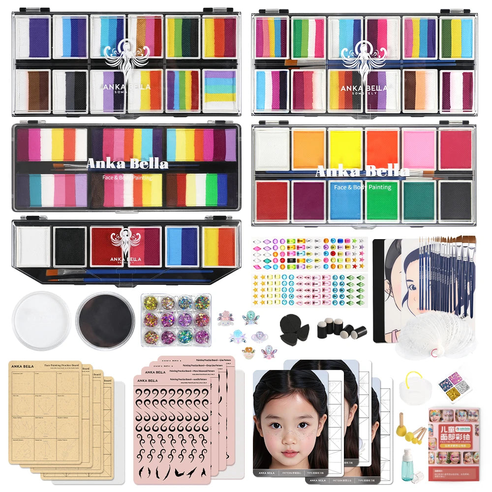 Face Painting Online Lessons and Material Kits