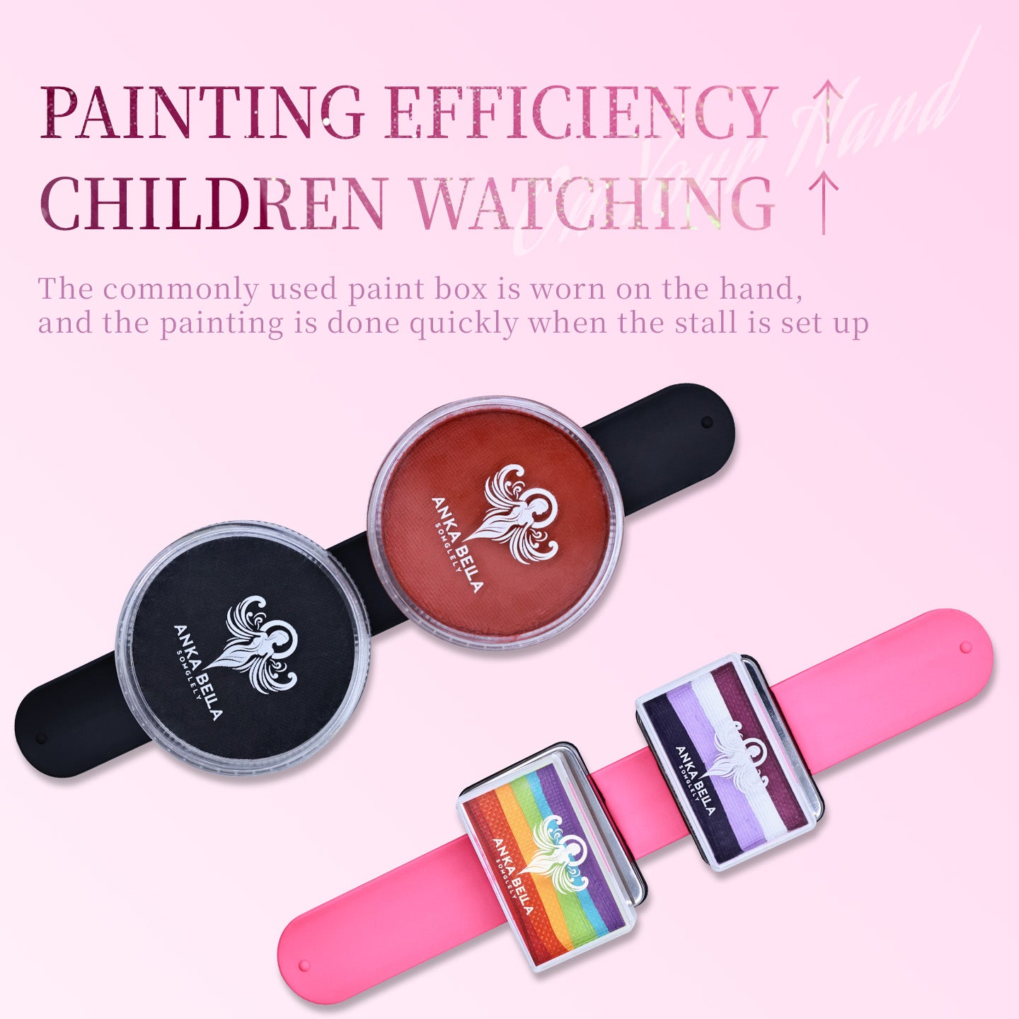Magnetic Paint Wrist Strap-Anka Bella