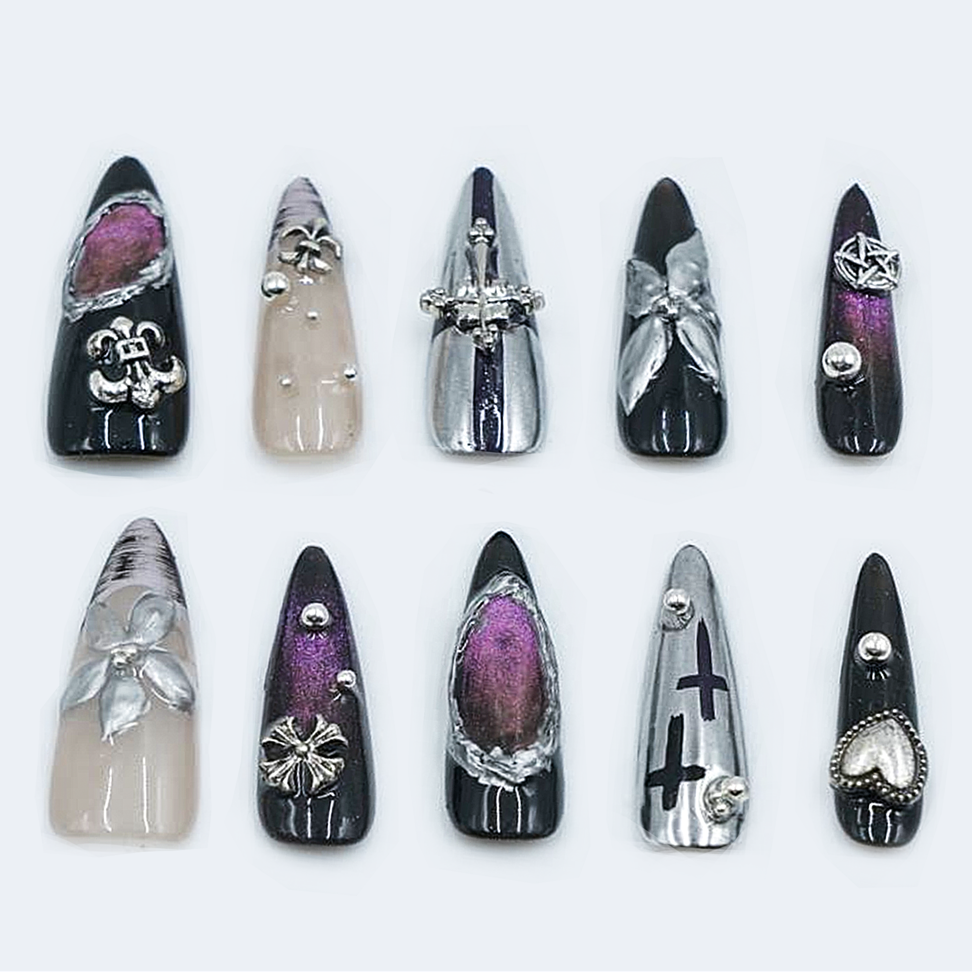 Blacksworn Holy Symbol Nail-Anke Bella