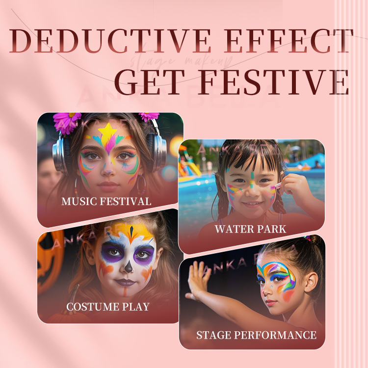 Water-Based vs. Oil-Based Body Paint: How to Choose? (And Why Our Oil-Based Paints Are a Game-Changer!）