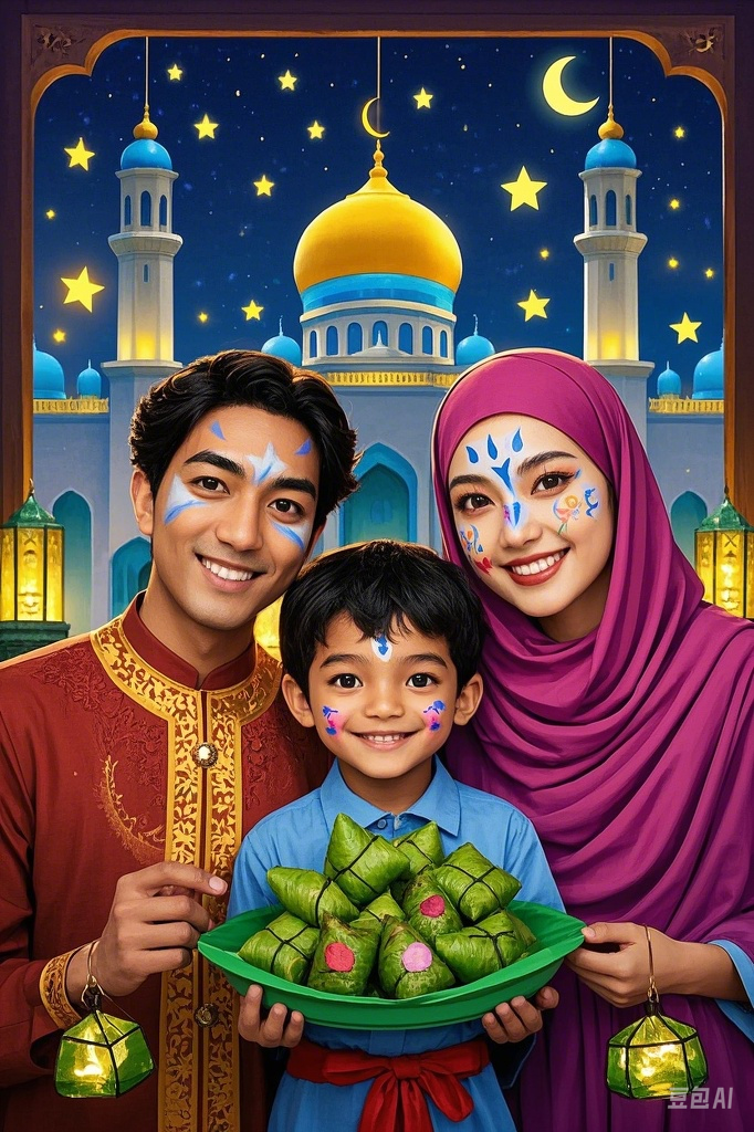 Celebrate Eid with Stunning Face Paint Art Using AnkaBella’s Halal-Friendly Kits