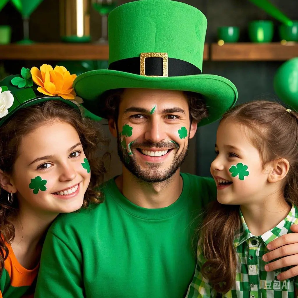 Celebrate St. Patrick's Day with Stunning Face Paint Designs Using AnkaBella's Pro Kits Anka Bella