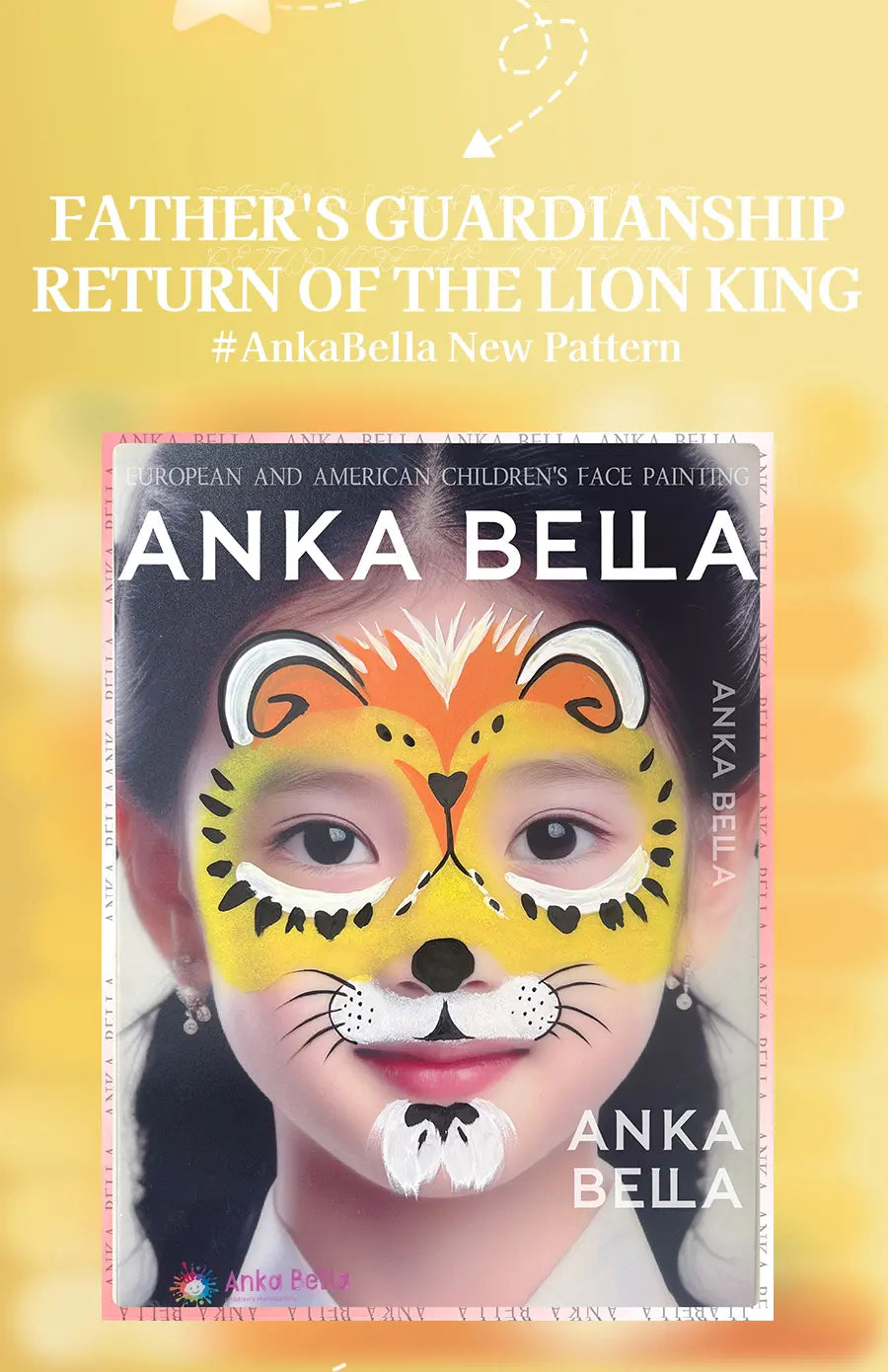 Face Painting Tutorial | Lion Anka Bella