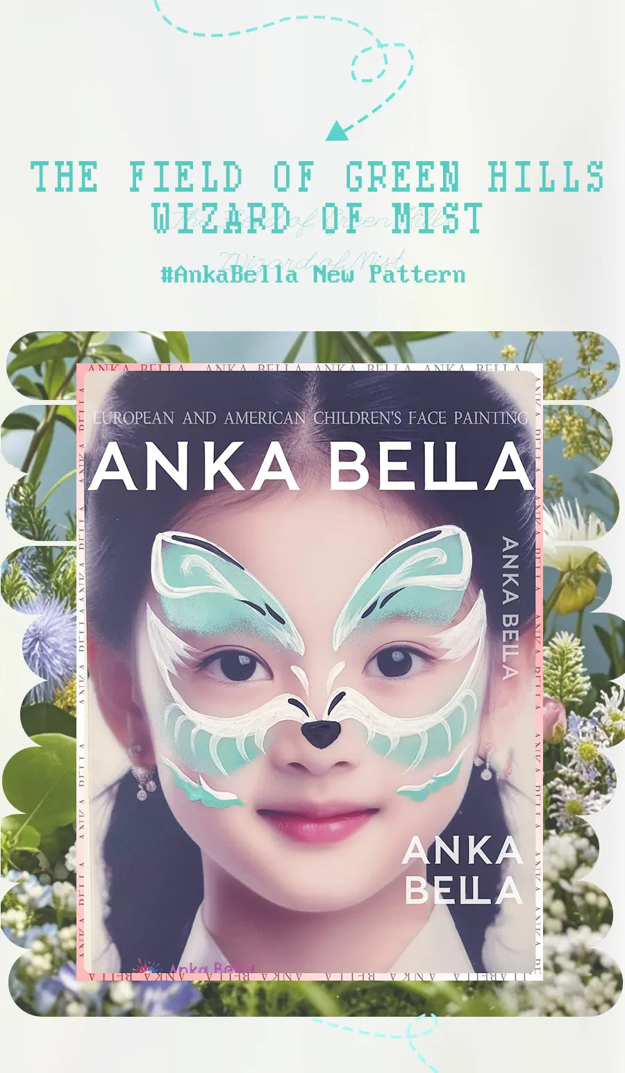 NEW pattern | Fox Face Painting [with tutorial] Anka Bella