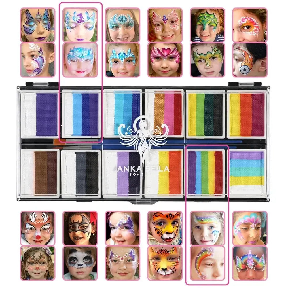 Face painting | Body Painting Guide | Everything you need to know about body painting Anka Bella