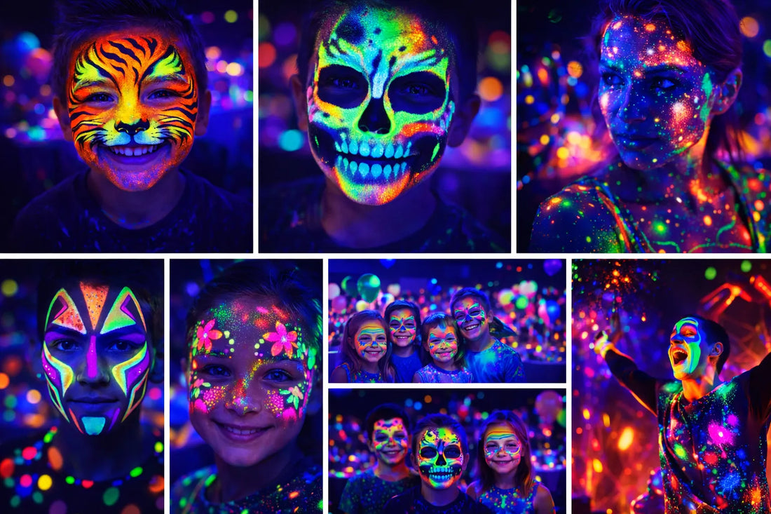 Fluorescent Face Paint Ideas: Bringing Your Party or Performance to Life