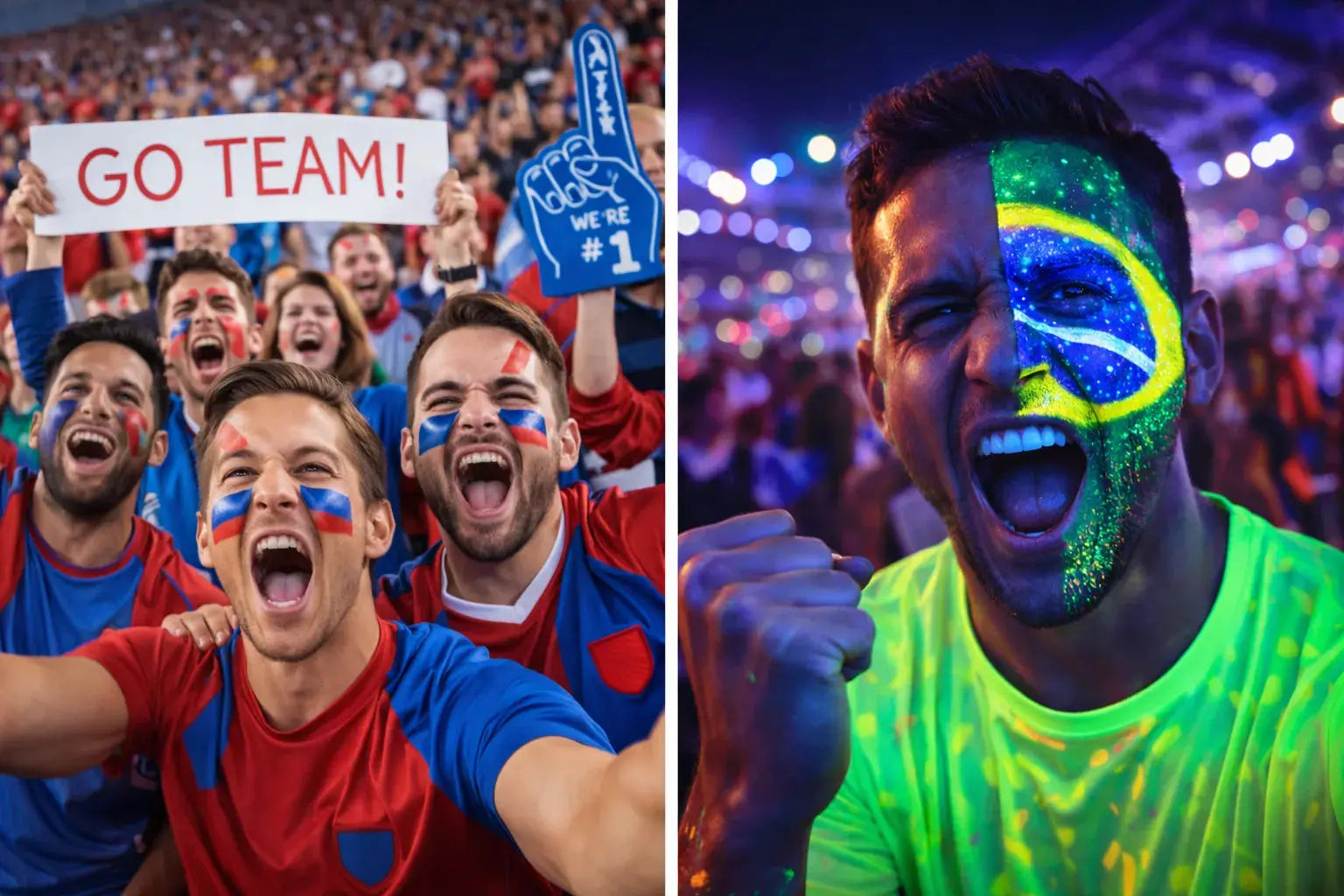 Face Paint Ideas for Sports Events: Show Your Team Spirit in Style ...