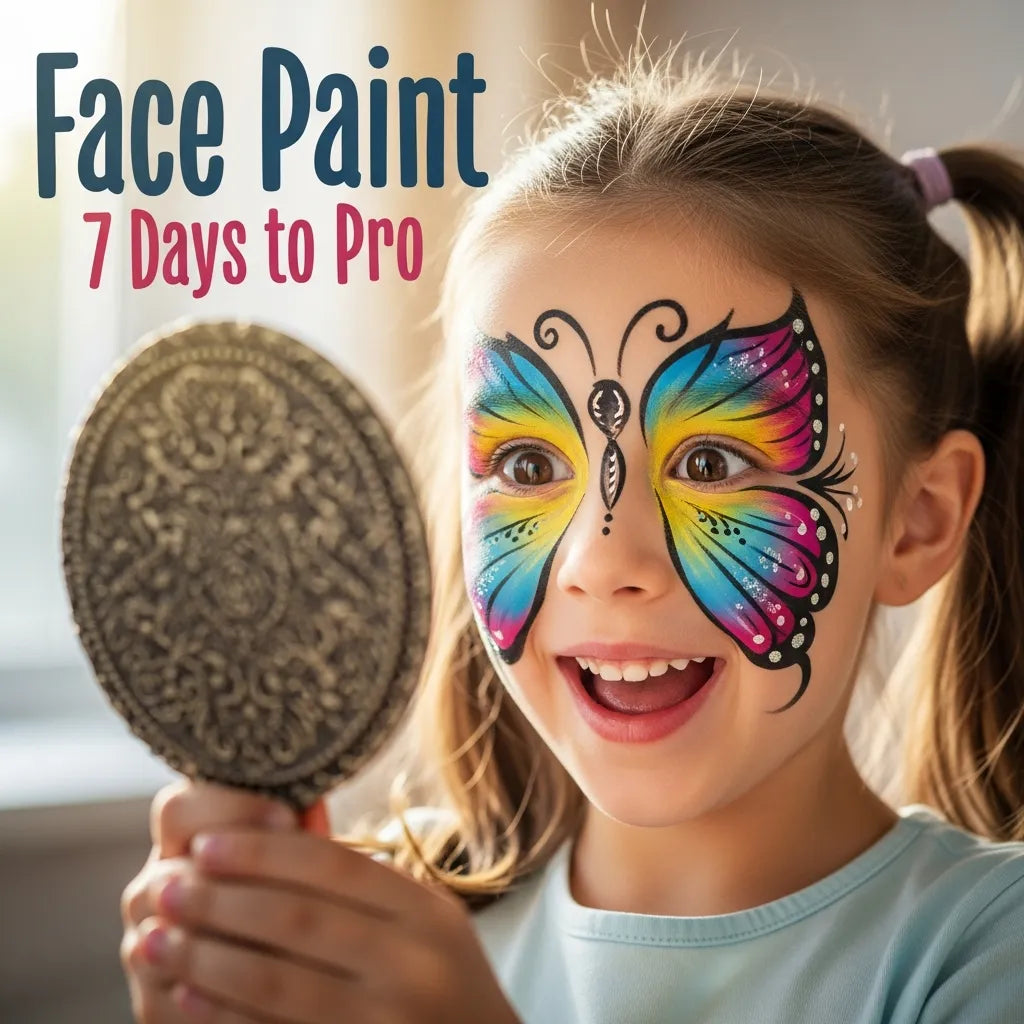 How to Face Paint: A 7-Day Step-by-Step Guide for Complete Beginners