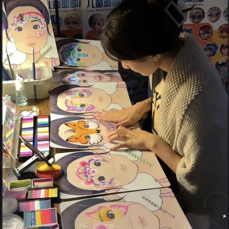 Face-Painting-Tutorial Anka Bella