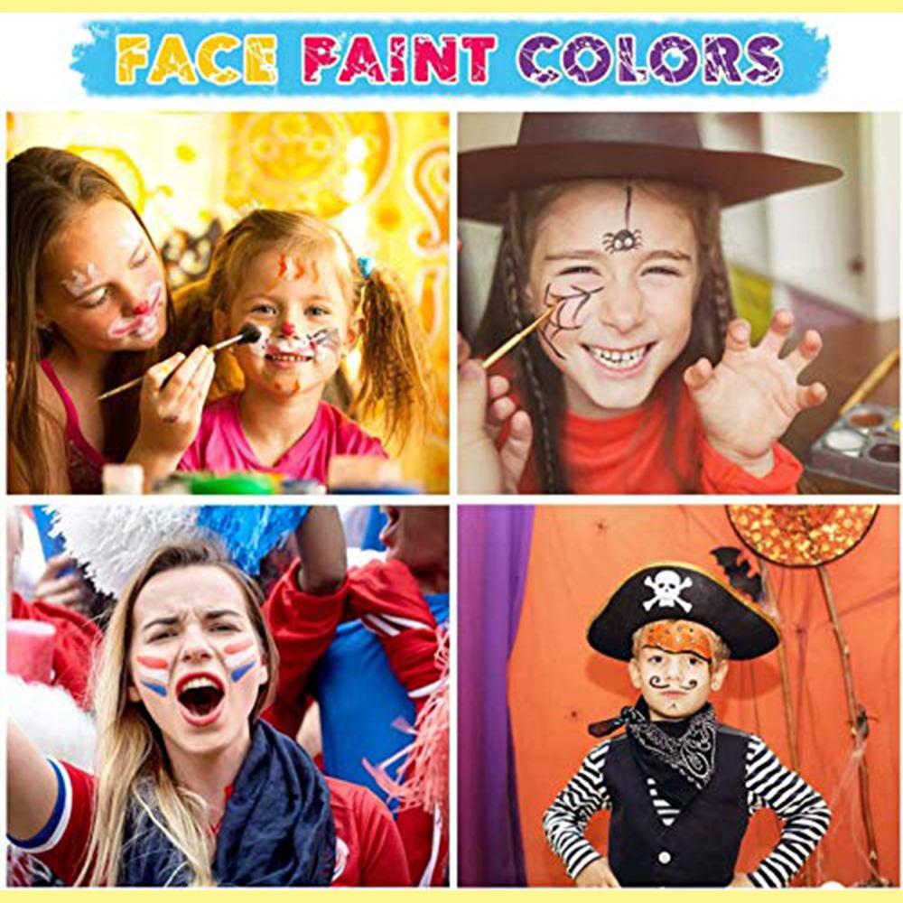 Pintura profesional para niños, fácil de limpiar y brillante (set Dream Rainbow) 