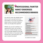 Professional Paint for Children,Easy to Clean and Bright (Dream Rainbow set) Anka Bella