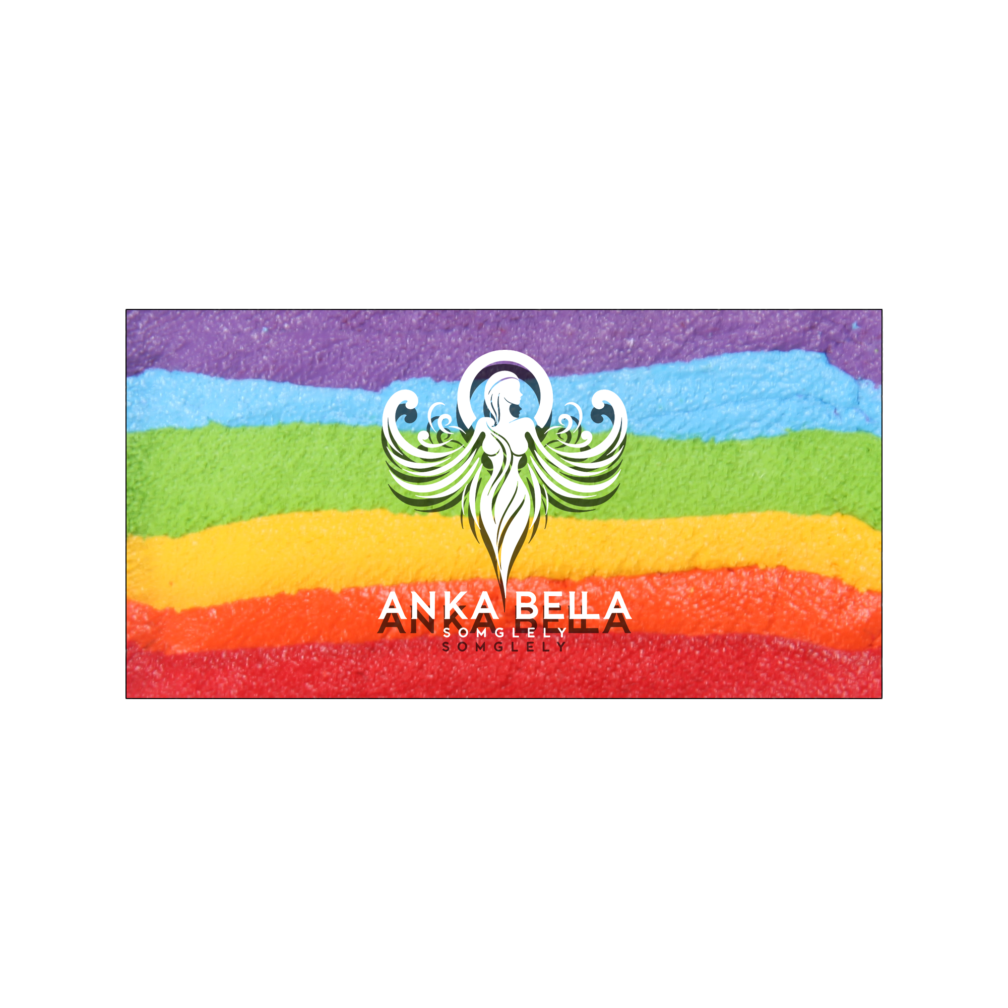 1 Rainbow color  Face painting  Anka Bella