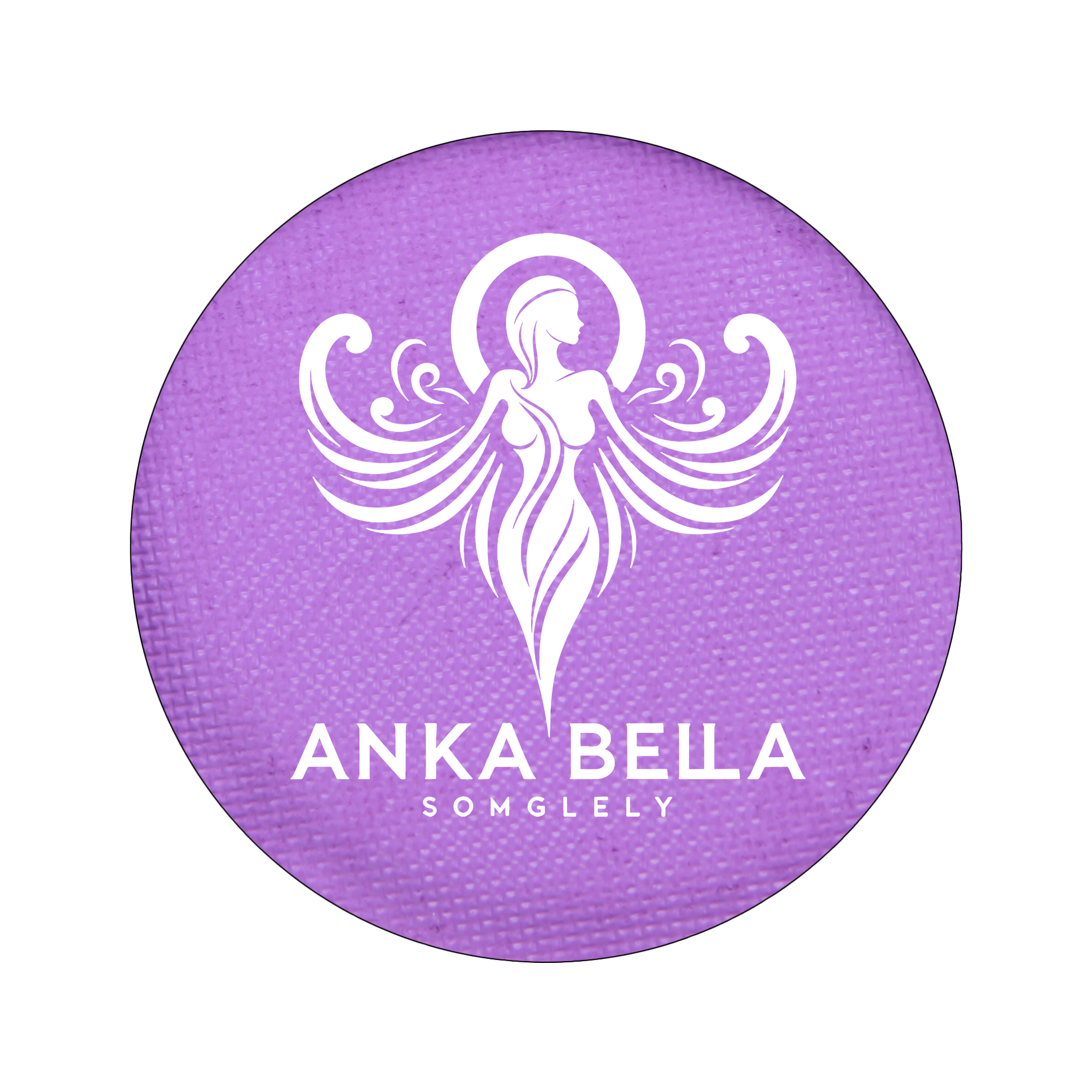 Round Cake Face Painting, Anka bella