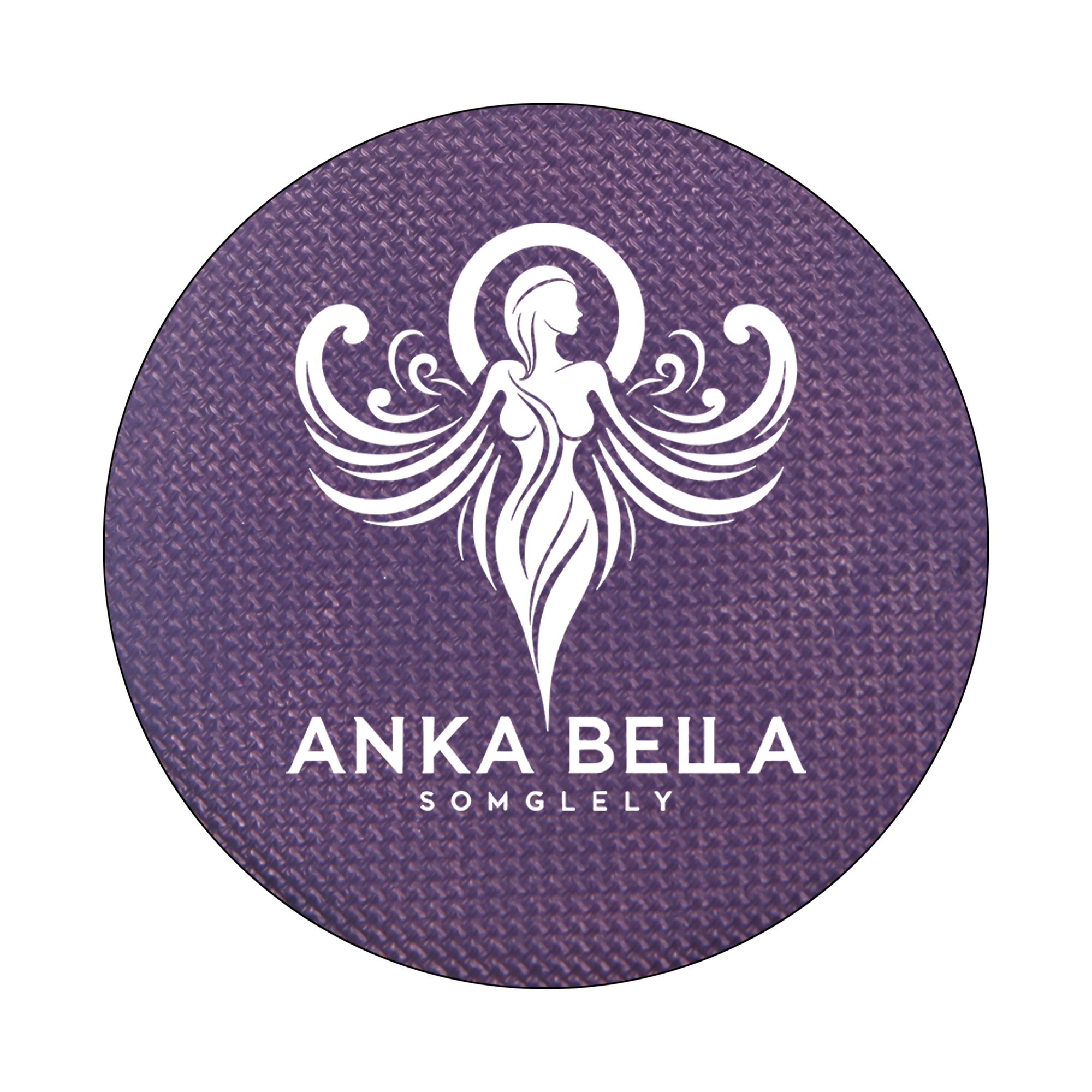 Round Cake Face Painting, Anka bella