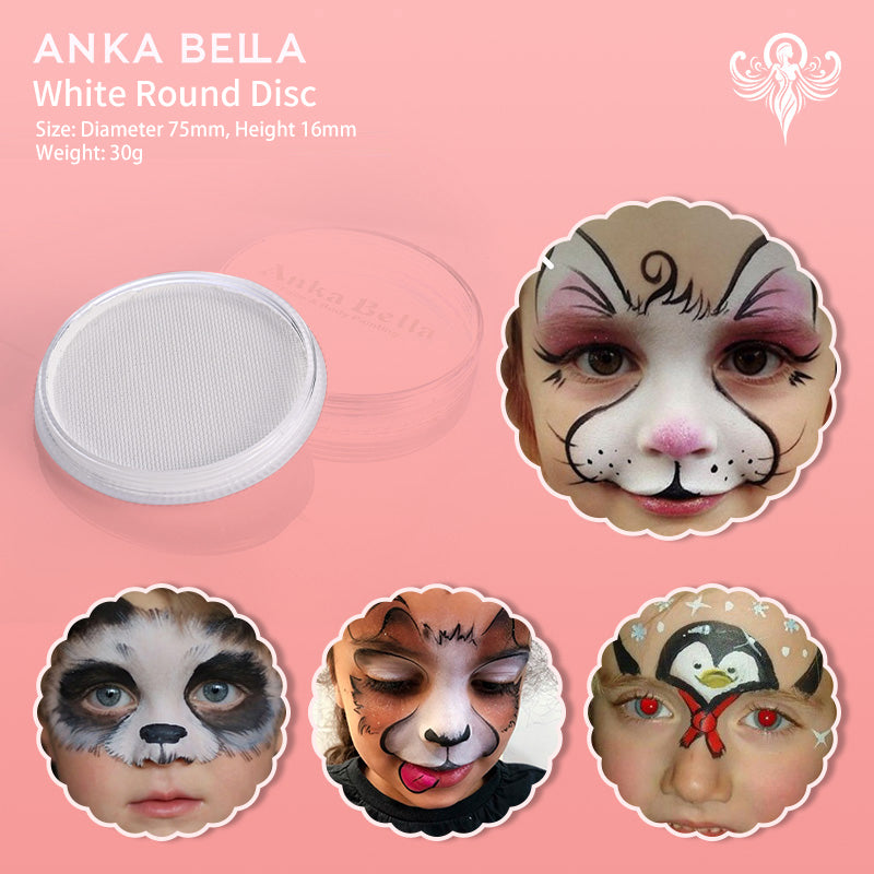 Face Painting rainbow base cakes, Anka Bella（New style） Anka Bella