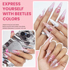 Gilded vine nails Anka Bella