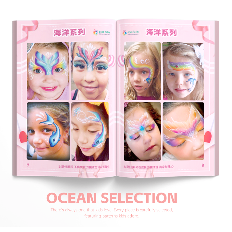 Face Painting Design Anthology for Kids – 160 Patterns, 12 Themes
