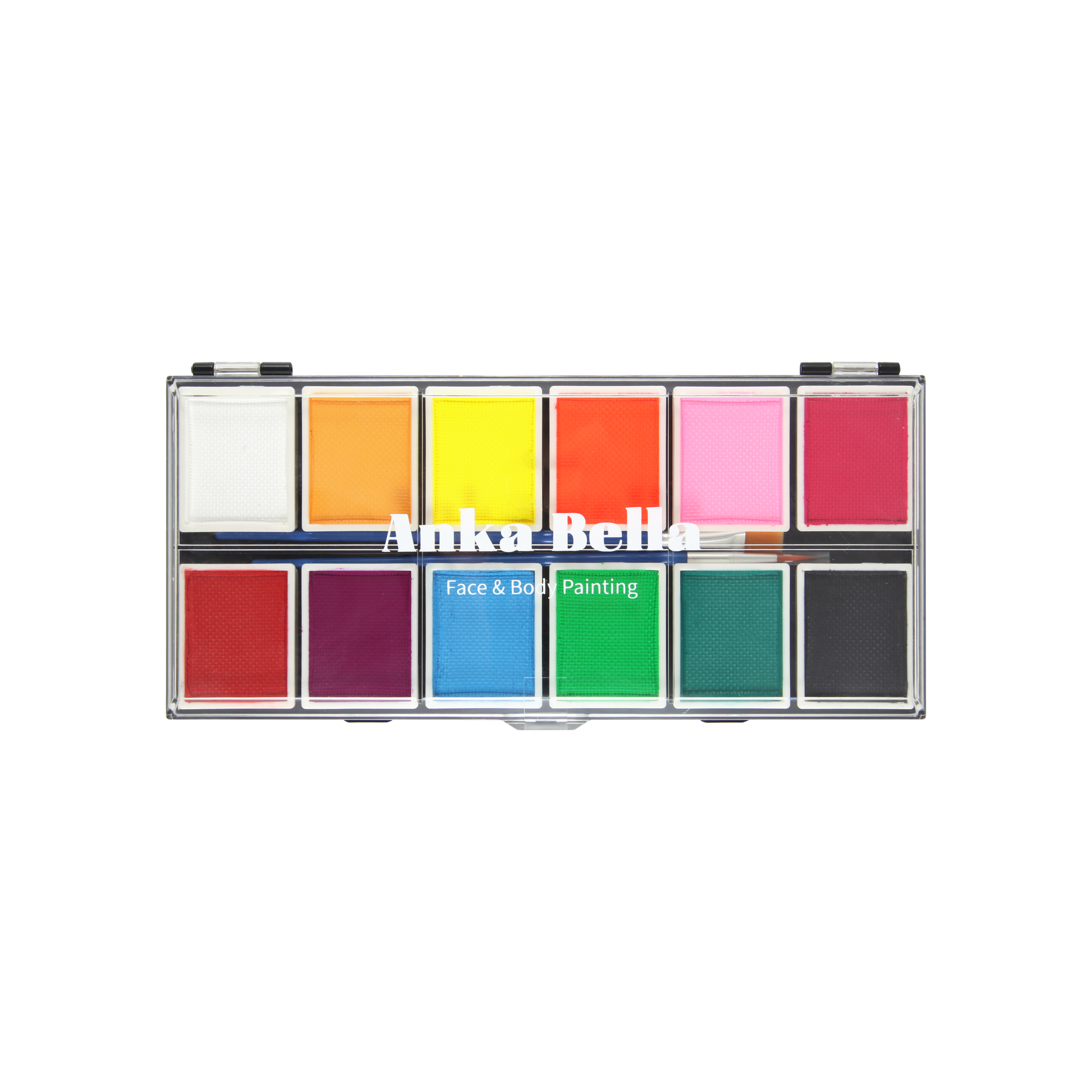 Pintura facial clásica de 12 colores de Anka Bella
