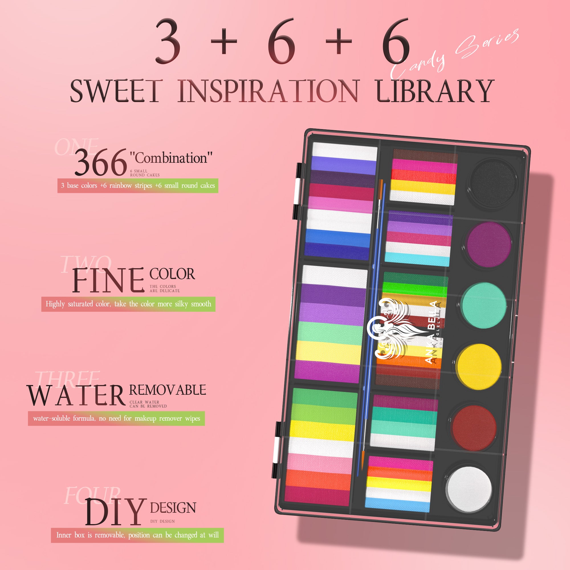 12-color multifunctional candy series-Anka Bella