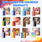 Rainbow Falls set Face painting Anka Bella Anka Bella