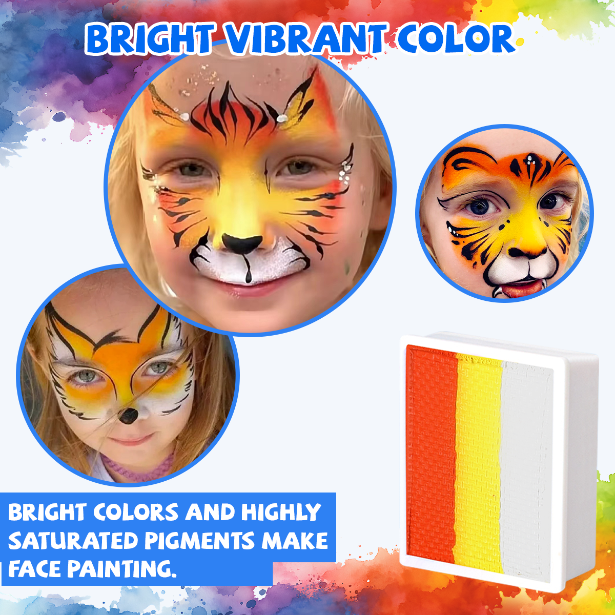 Rainbow Falls set Face painting Anka Bella
