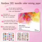12-Color Waterproof Paint Set Anka Bella