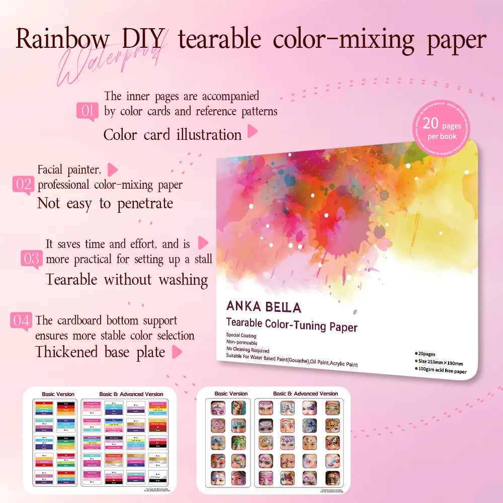 12-Color Waterproof Paint Set