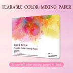 12-Color Waterproof Paint Set Anka Bella