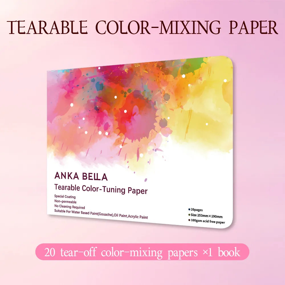 Waterproof Paint Palette-Anka Bella