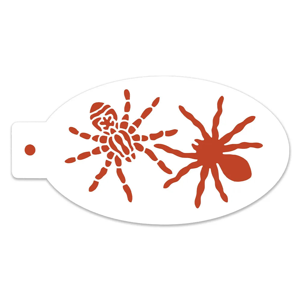 Halloween Stencils | Pumpkin | Spider | Blood | Rose | Cross
