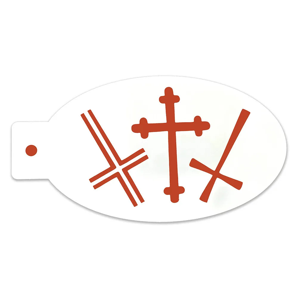 Halloween Stencils | Pumpkin | Spider | Blood | Rose | Cross
