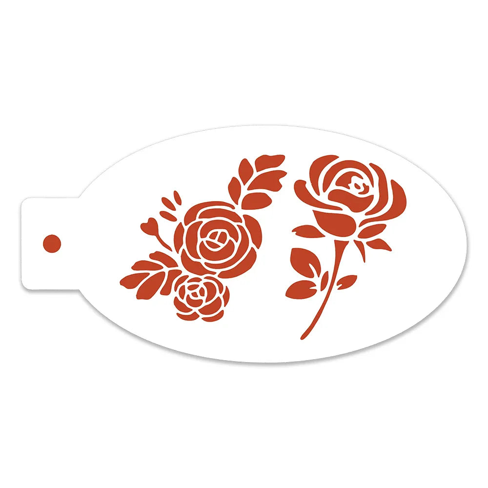 Halloween Stencils | Pumpkin | Spider | Blood | Rose | Cross