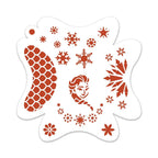 Stencil Sets | Mermaid | Snowflakes | Animal | Unicorn | Sea Anka Bella