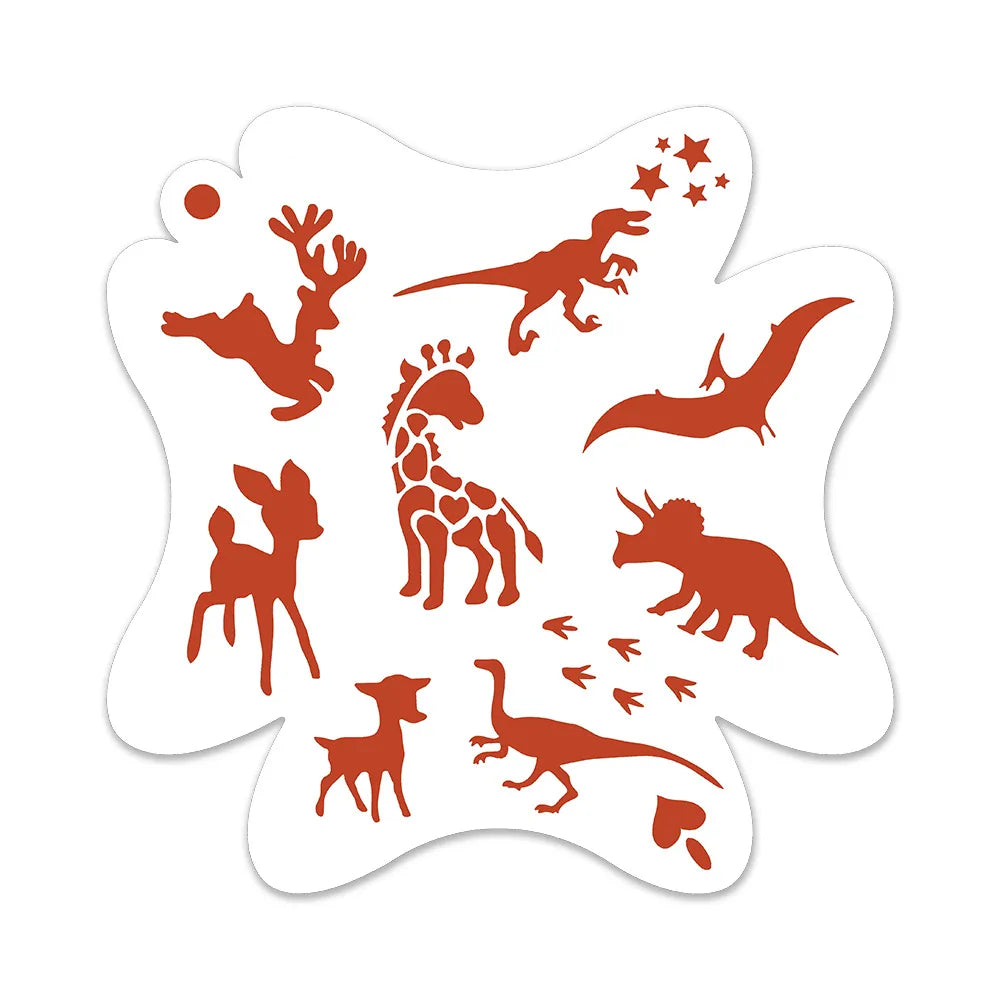 Stencil Sets | Mermaid | Snowflakes | Animal | Unicorn | Sea