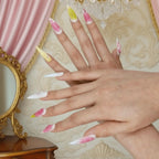 Gradient Garden Nail Art-Anke Bella Anka Bella