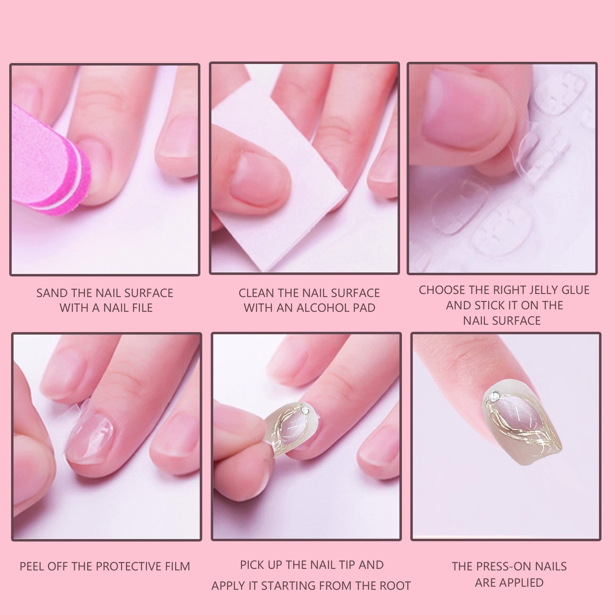 Moonlight Misty Nail Art - Anke Bella