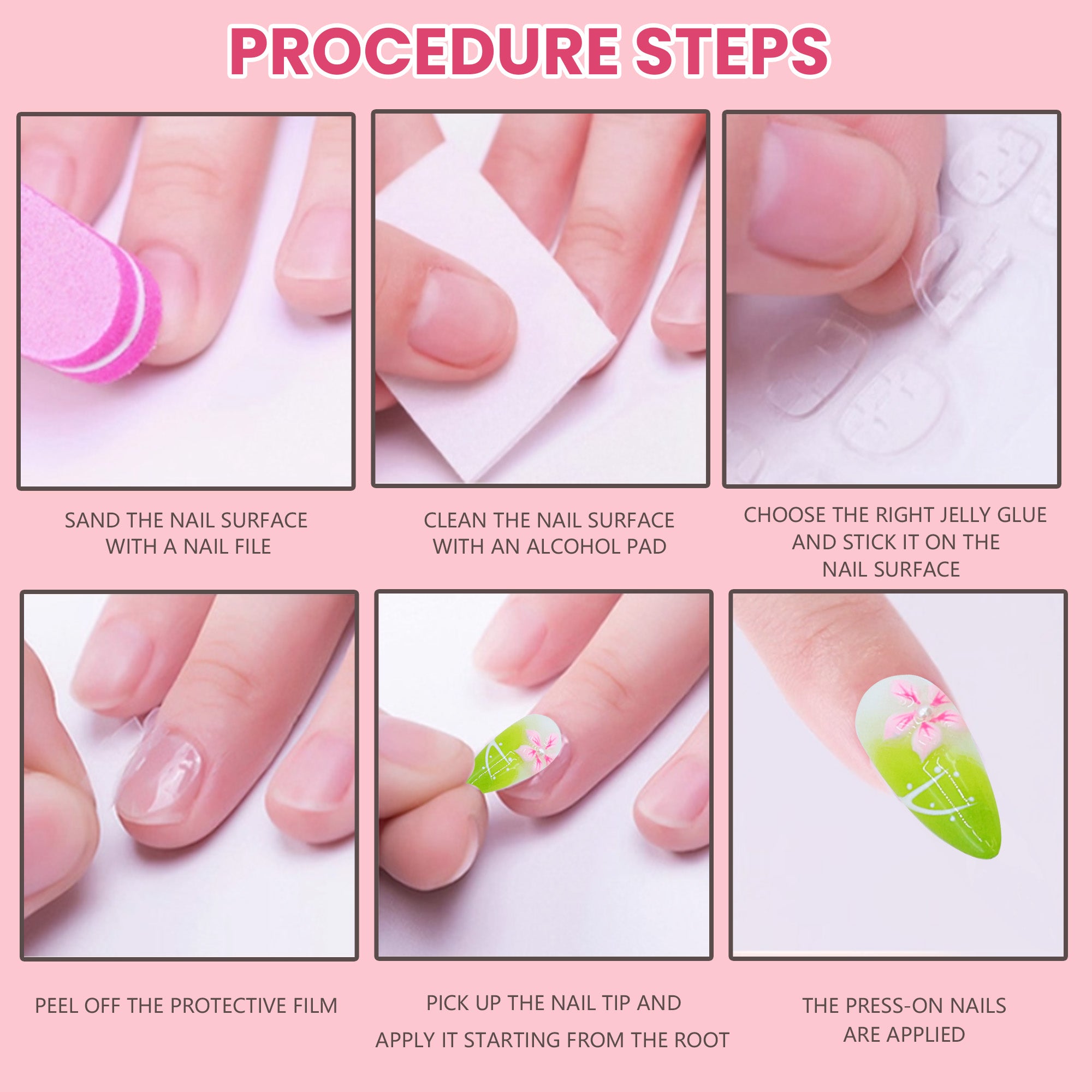 Silk petal nail art - Anke Bella