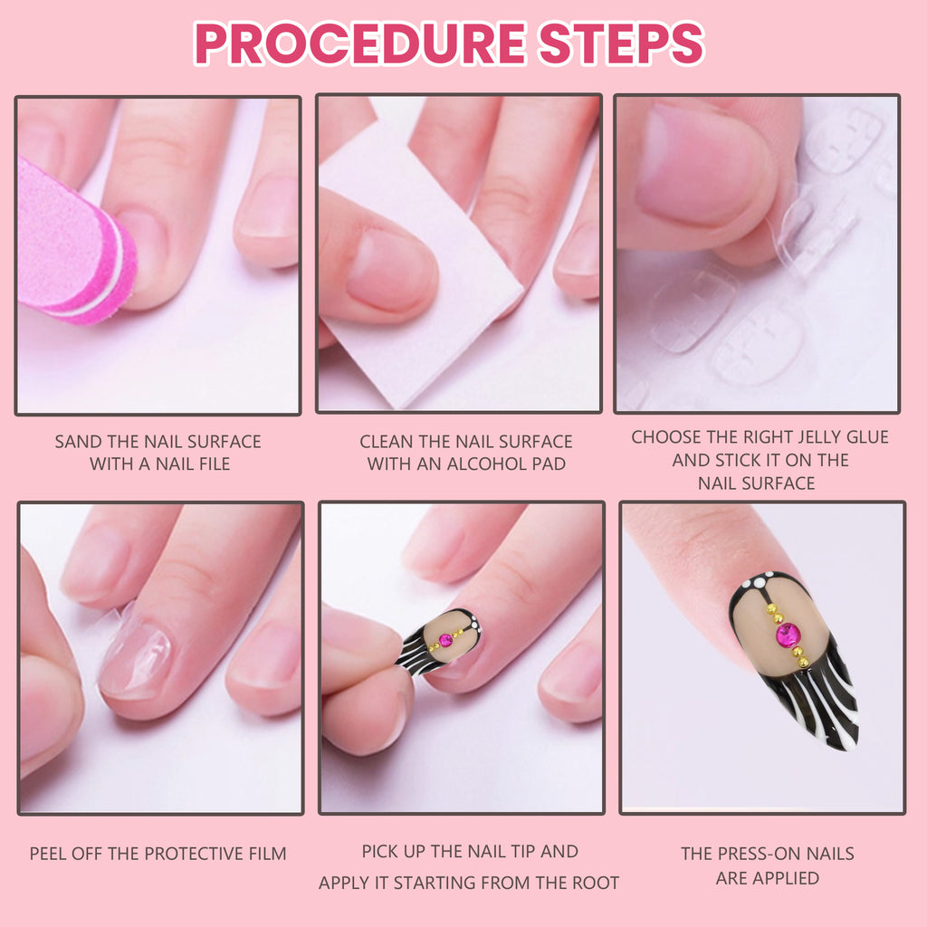 Ripple Glow Nail Art - Anke Bella