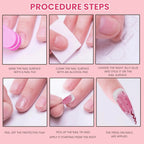 Gradient Garden Nail Art-Anke Bella Anka Bella
