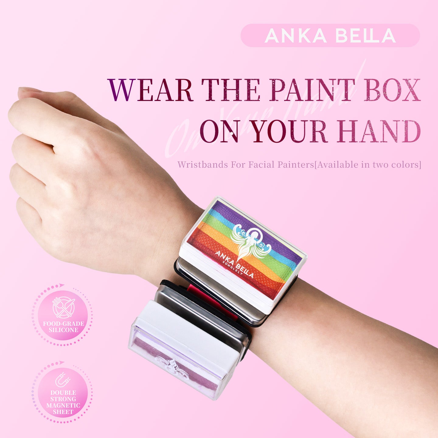 Magnetic Paint Wrist Strap-Anka Bella