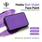 Anka Bella 50g matte rich violet face paint, water based smooth blend body paint