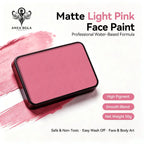 Anka Bella 50g matte light pink face paint, water based smooth blend body paint