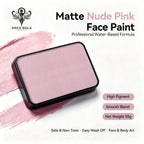 Anka Bella 50g matte nude pink face paint, water based smooth blend body paint