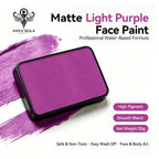 Anka Bella 50g matte light purple face paint, water based smooth blend body paint