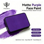 Anka Bella 50g matte purple face paint, water based smooth blend body paint