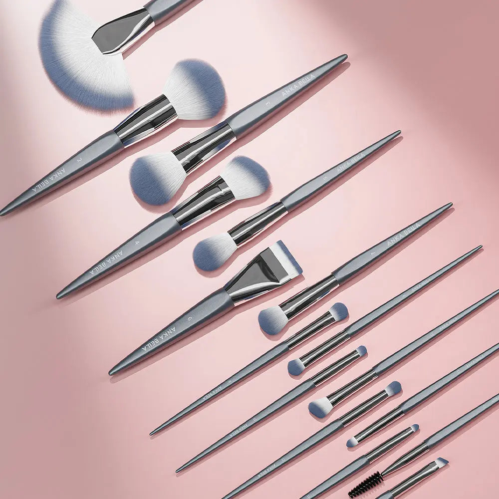 Stage costume - makeup brush set Anka Bella