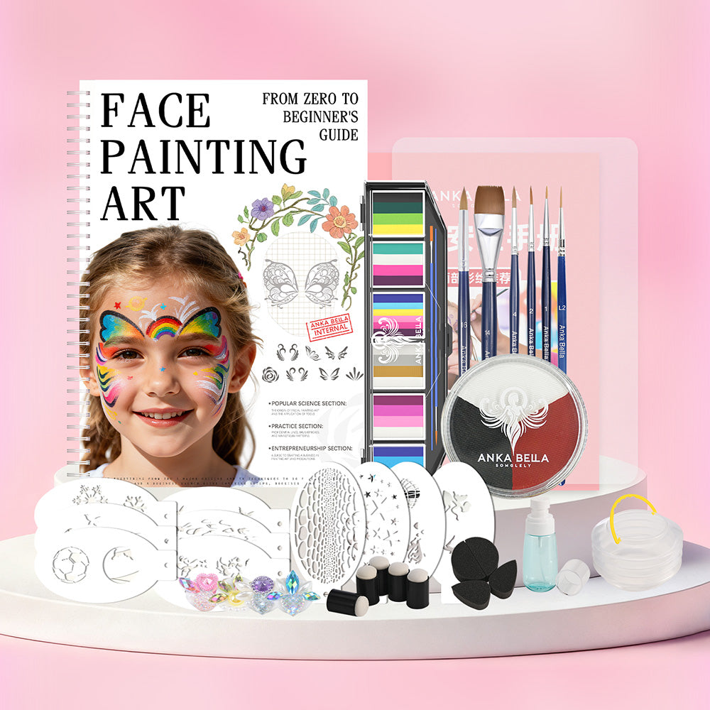 Face painting art：From zero to beginner's guide【Pre-sale】