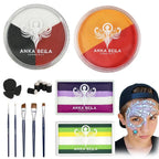 ANKA BELLA Halloween Face Paint Kit + Free Halloween Tutorials Anka Bella